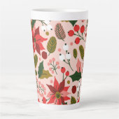 Winterurlaub Poinsettia Milchtasse (Vorderseite)