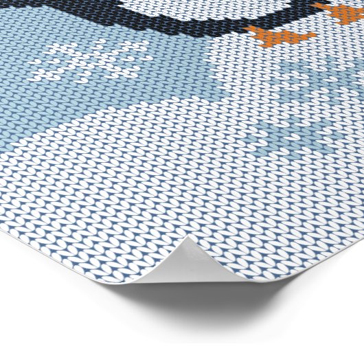 Winterurlaub Poster (Ecke)