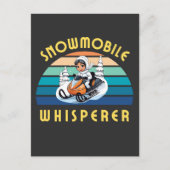 Winterurlaub Postkarte (Vorderseite)