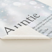 Winterurlaub Schneeflocken Cool Tante Zitat Sherpadecke (3/4)