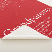 Winterurlaub Schneeflocken Großeltern Zitat Sherpadecke (3/4)