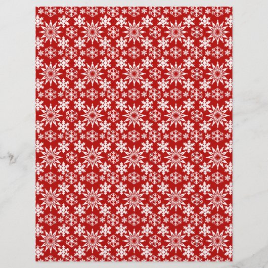 Winterurlaub Schneeflocken Rezept (Rückseite)