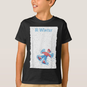Winterurlaub Ski Weihnachten Ski X-mas Skifahren S T-Shirt