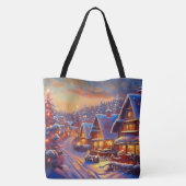 Winterurlaub Tasche (Rückseite)