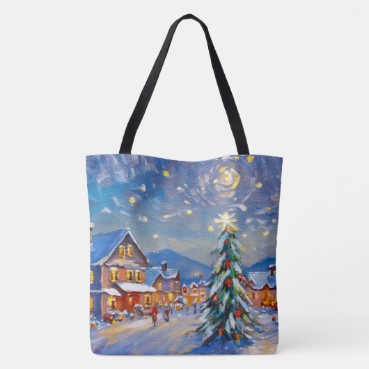 Winterurlaub Tasche (Rückseite)