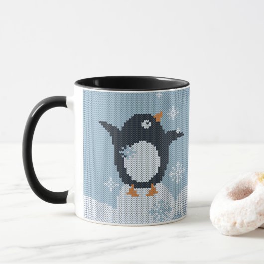 Winterurlaub Tasse (Mit Donut)