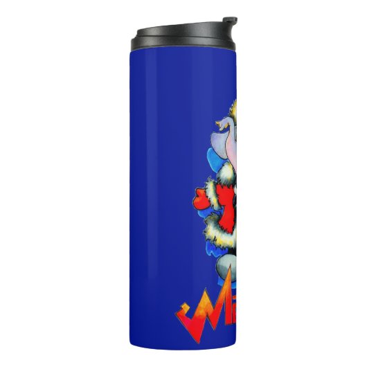 Winterurlaub-Thermaltumor Thermosbecher (Nach links gedreht)