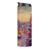 Winterurlaub Thermosbecher (Nach rechts gedreht)