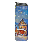 Winterurlaub Thermosbecher (Nach rechts gedreht)