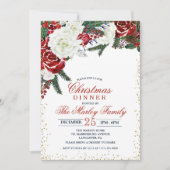 Winterurlaub Weihnachten Einladung (Vorderseite)