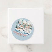 Winterurlaub Weihnachten Individuelle Name Geschenkanhänger (Beispiel)