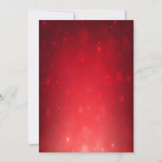 Winterurlaub Weihnachten Party Einladung (Rückseite)