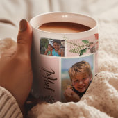 Winterurlaub | Weihnachtsfamilie 6 FotoCollage Tasse