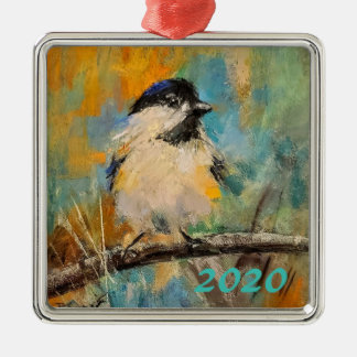 Winterurlauber 1 ornament aus metall