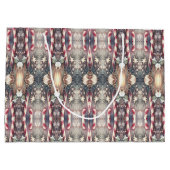 Winterurlaubsgeschenktasche Große Geschenktüte (Rückseite)