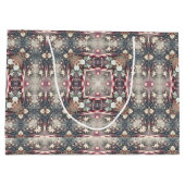 Winterurlaubsgeschenktasche Große Geschenktüte (Rückseite)