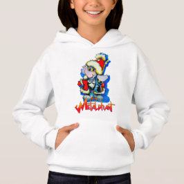 Winterurlaubsmädchen Hoodie