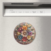 "Winterurlaubsmagie" Magnet (In Situ (Geschirrspüler))