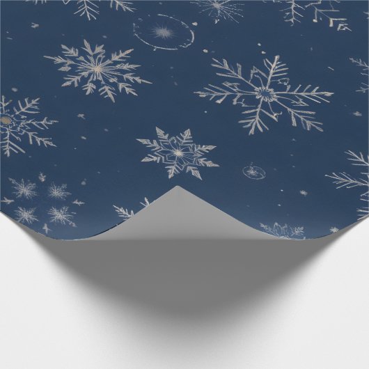 Winterurlaubszeitung Geschenkpapier (Ecke)