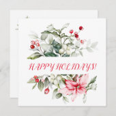 Winterurlaubszweige RED BERRY (Vorne/Hinten)