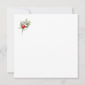 Winterurlaubszweige RED BERRY (Rückseite)