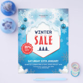 Winterverkaufsflyer Flyer (Einzeln)