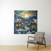 Winterverkettete Glaslegierung Wandteppich (Beispiel)