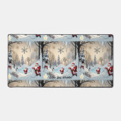 "Winterverzaubertes Land" Schreibtischunterlage (Vorderseite)