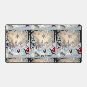 "Winterverzaubertes Land" Schreibtischunterlage