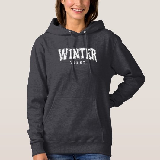 WINTERVIBES HOODIE (Vorderseite)