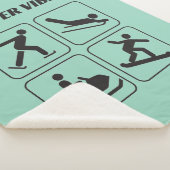 Wintervibes Sportspass Ikone Sherpa Blanket Sherpadecke (3/4)