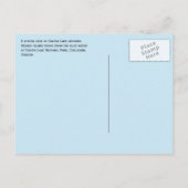 Winterview, Crater Lake National Park. Oregon Postkarte (Rückseite)