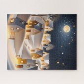 WINTERVILLAGE ART CHRISTMAS JIGSAW PUZZLE (Horizontal)