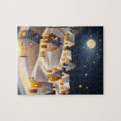 WINTERVILLAGE ART CHRISTMAS JIGSAW PUZZLE (Horizontal)
