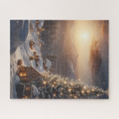 WINTERVILLAGE ART CHRISTMAS JIGSAW PUZZLE (Horizontal)