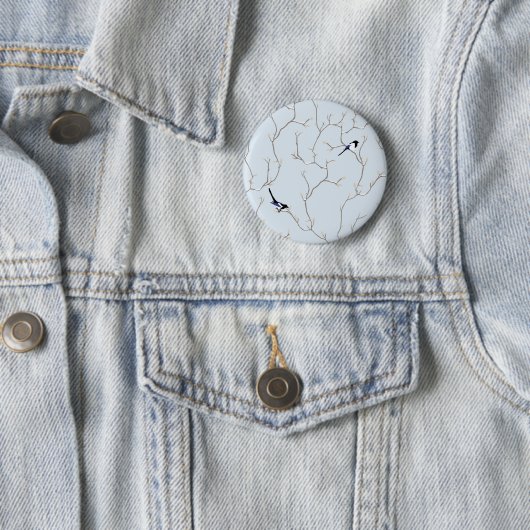 Wintervögel Button (Beispiel)