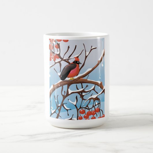 Wintervogel Kaffeetasse (Mittel)