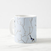 Wintervögel Kaffeetasse (Vorderseite Links)