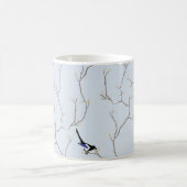 Wintervögel Kaffeetasse (Mittel)