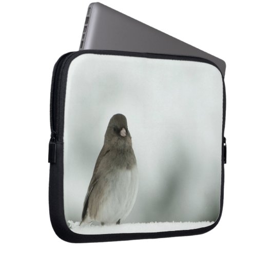 Wintervogel Laptopschutzhülle (Vorne Rechts)