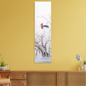 Wintervogel Leinwanddruck (Insitu (Wohnzimmer))