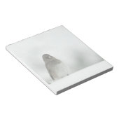 Wintervogel Notizblock (angewinkelt)