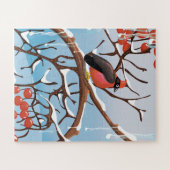 Wintervogel Puzzle (Horizontal)