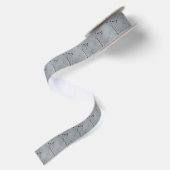 Wintervögel Satinband (Rückseite)