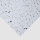Wintervögel Seidenpapier (Ausschnitt)