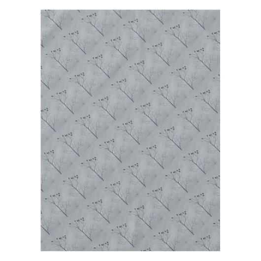 Wintervögel Tischdecke (Vorderseite)