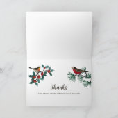 Wintervögel Vintag Special Friend Weihnachten (Innenseite)