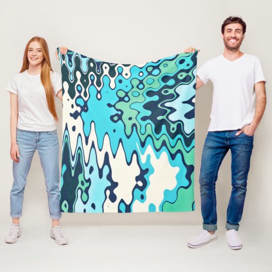 Wintervormittag Fleecedecke (Beispiel)