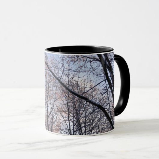 Wintervormittag II Tasse (VorderseiteRechts)