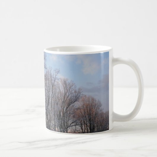 Wintervormittag III Naturlandschaft Kaffeetasse (Rechts)